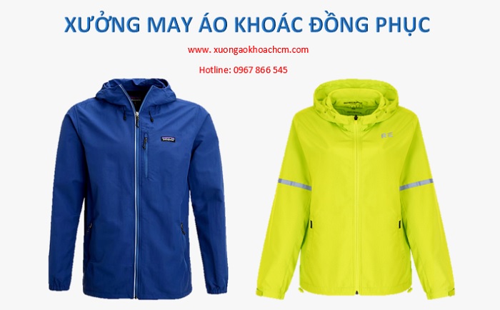 xưởng may áo khoác giá rẻ tại Tân Phú
