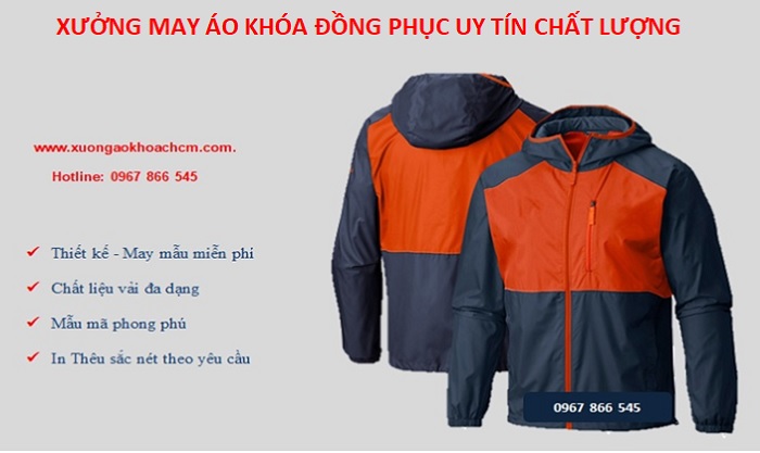 xưởng may áo khoác giá rẻ tại Ninh Thuận