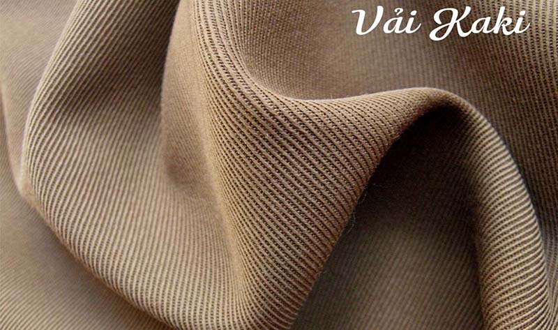 Vải kaki thun 4 chiều co giãn và giữ form tốt và tạo cảm giác thoải mái khi vận động, phù hợp may đồng phục và trang phục công sở.